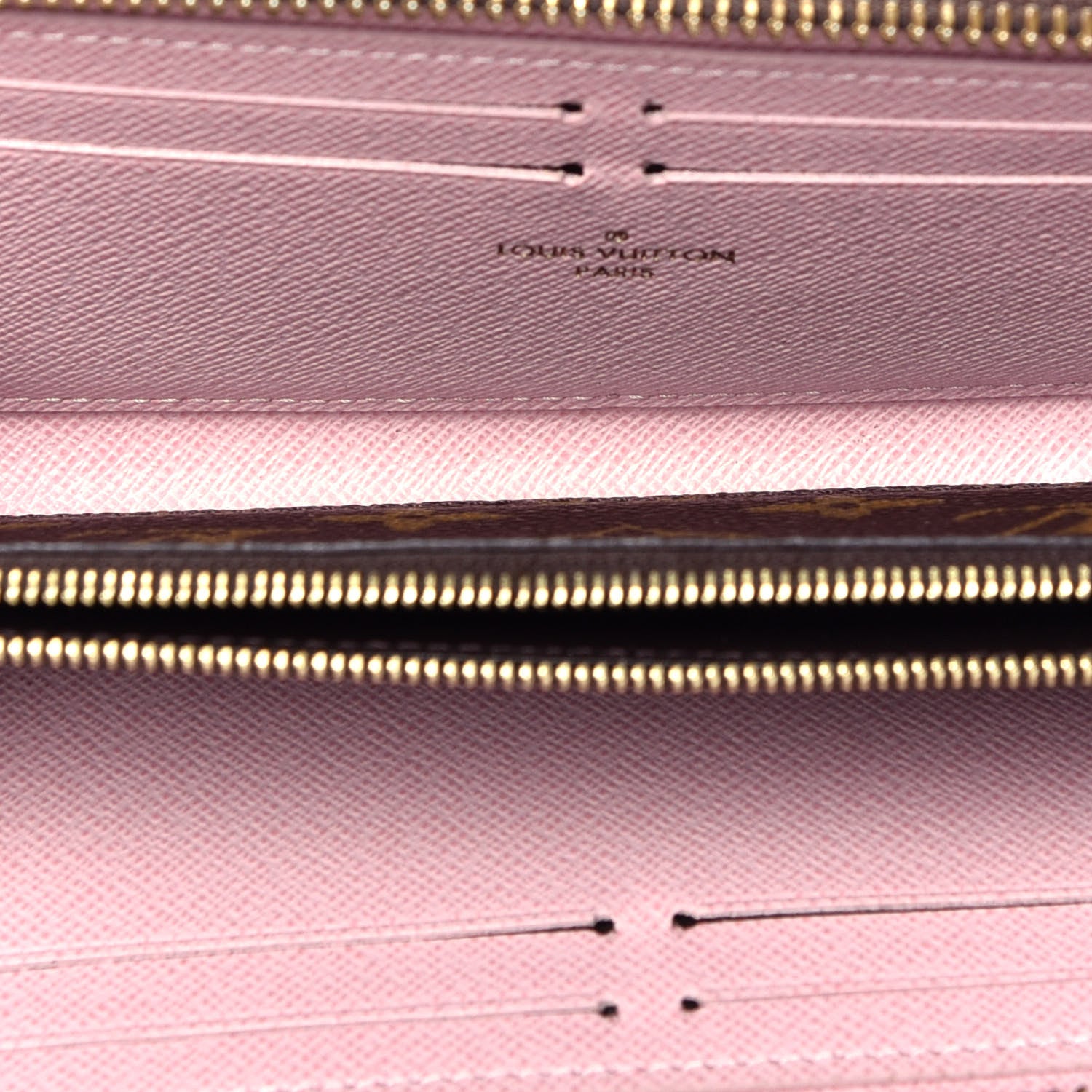 Louis Vuitton Monogram Clemence Wallet Rose Ballerine 5 of 7