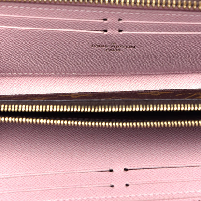Louis Vuitton Monogram Clemence Wallet Rose Ballerine 5 of 7