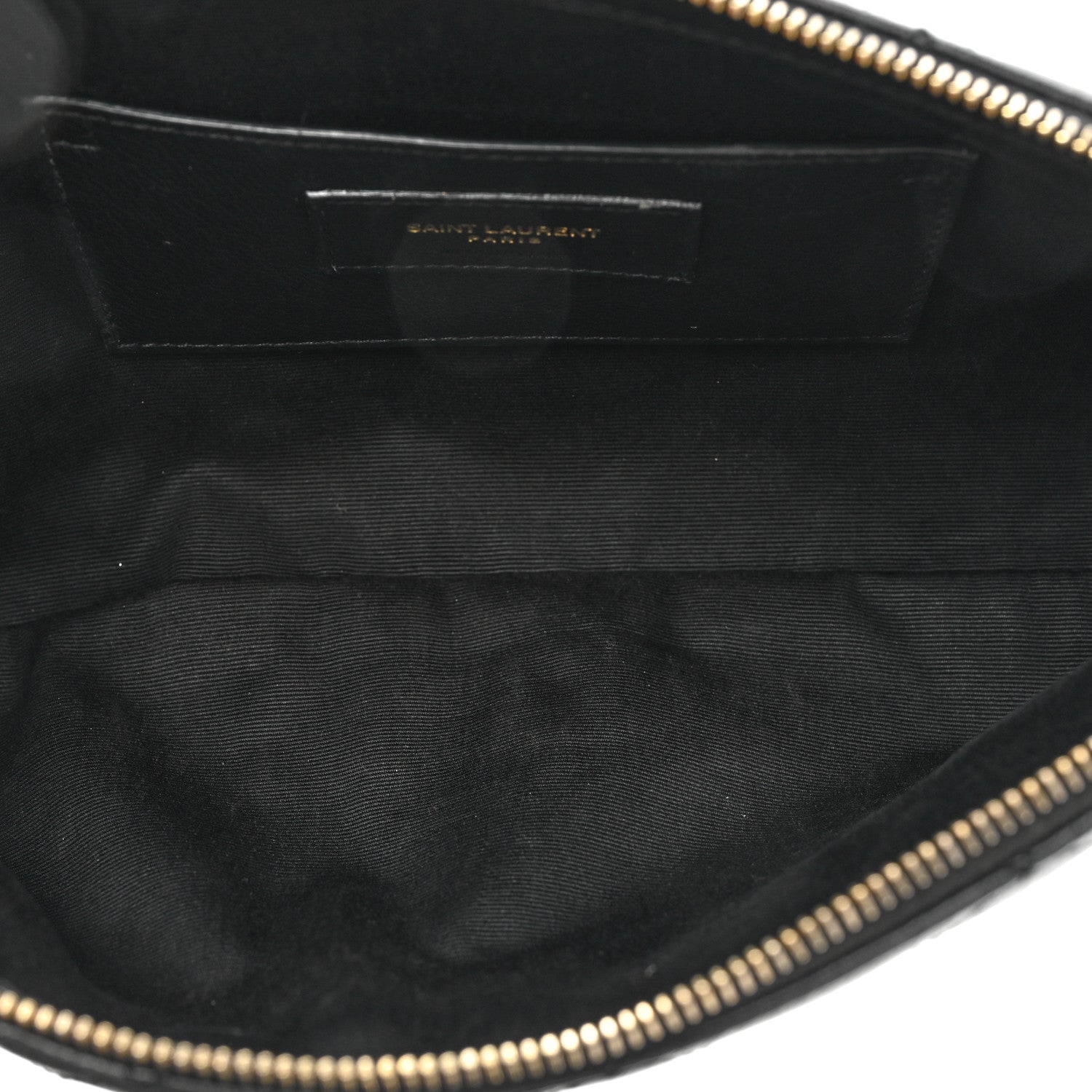 Saint Laurent Lambskin Quilted Maxi Icare Shopping Tote Black 7 of 17