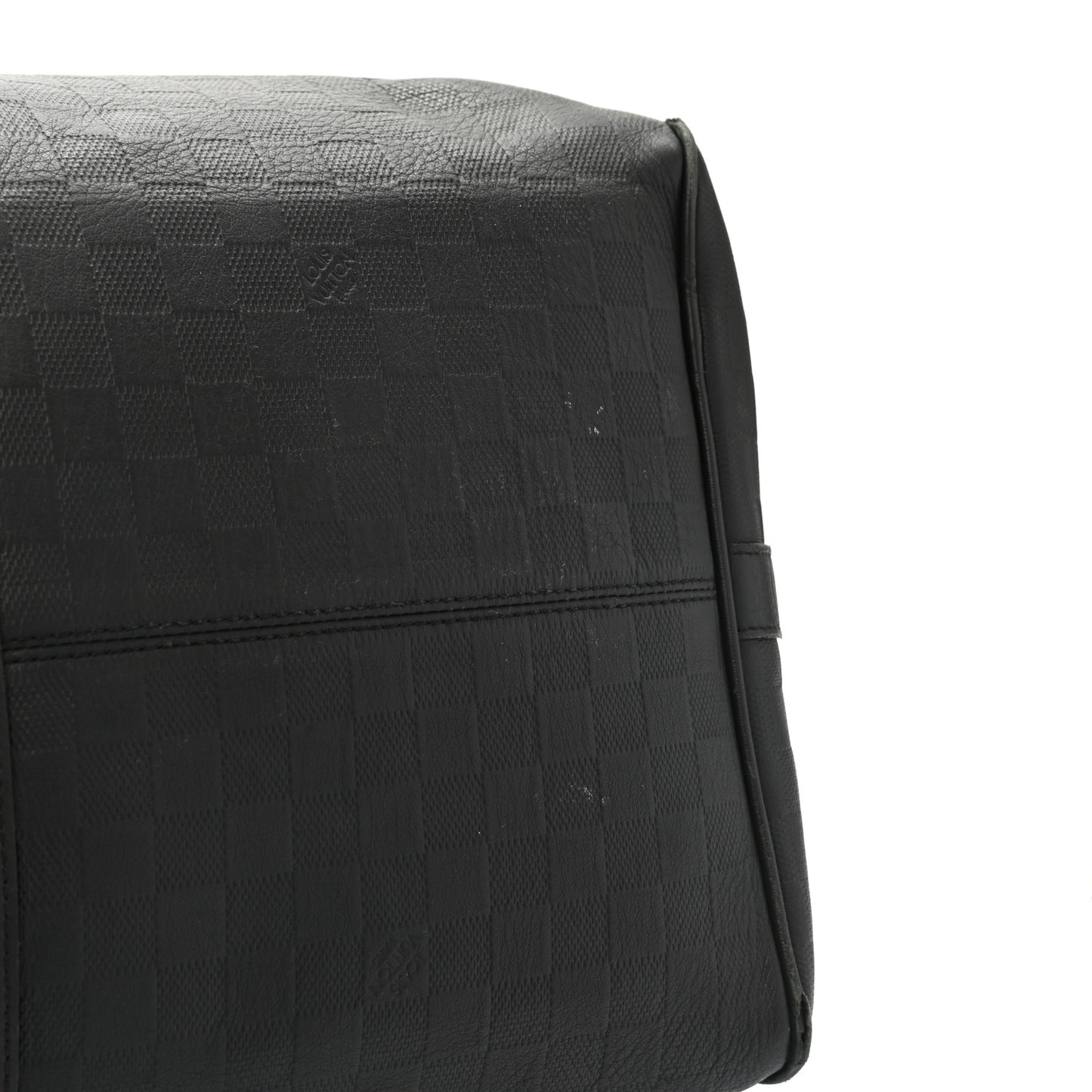 Damier Infini Keepall Bandouliere 55 Onyx