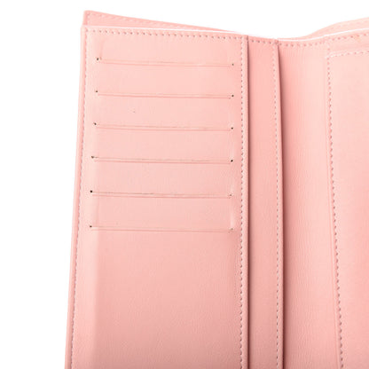 Chanel Patent Quilted Large Flap Wallet Pink 9 of 10