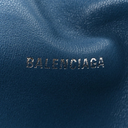 Balenciaga Washed Denim Quilted Medium Crush Chain Bag Denim Blue 6 of 10