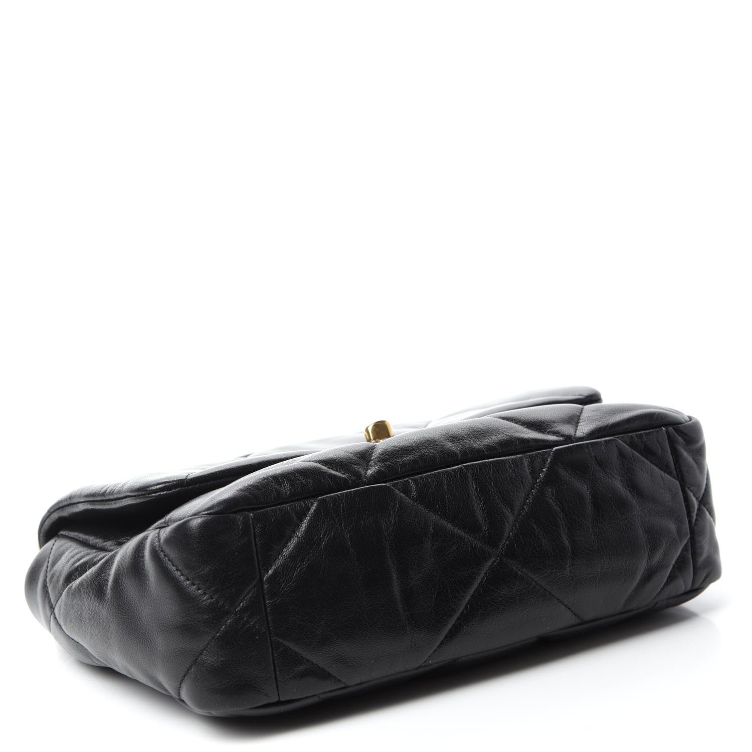 Chanel Goatskin Quilted Medium Chanel 19 Flap Black 4 of 10