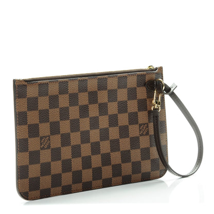 Louis Vuitton Damier Ebene Neverfull MM GM Pochette 2 of 6