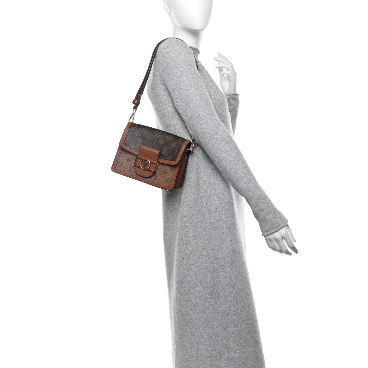 Louis Vuitton Reverse Monogram Dauphine Mini 2 of 14