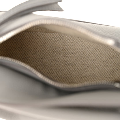 Loewe Soft Grained Calfskin Mini Puzzle Edge Bag Pearl Grey 5 of 10