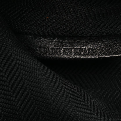 Loewe Calfskin Embossed Repeat T Pouch Black 7 of 11