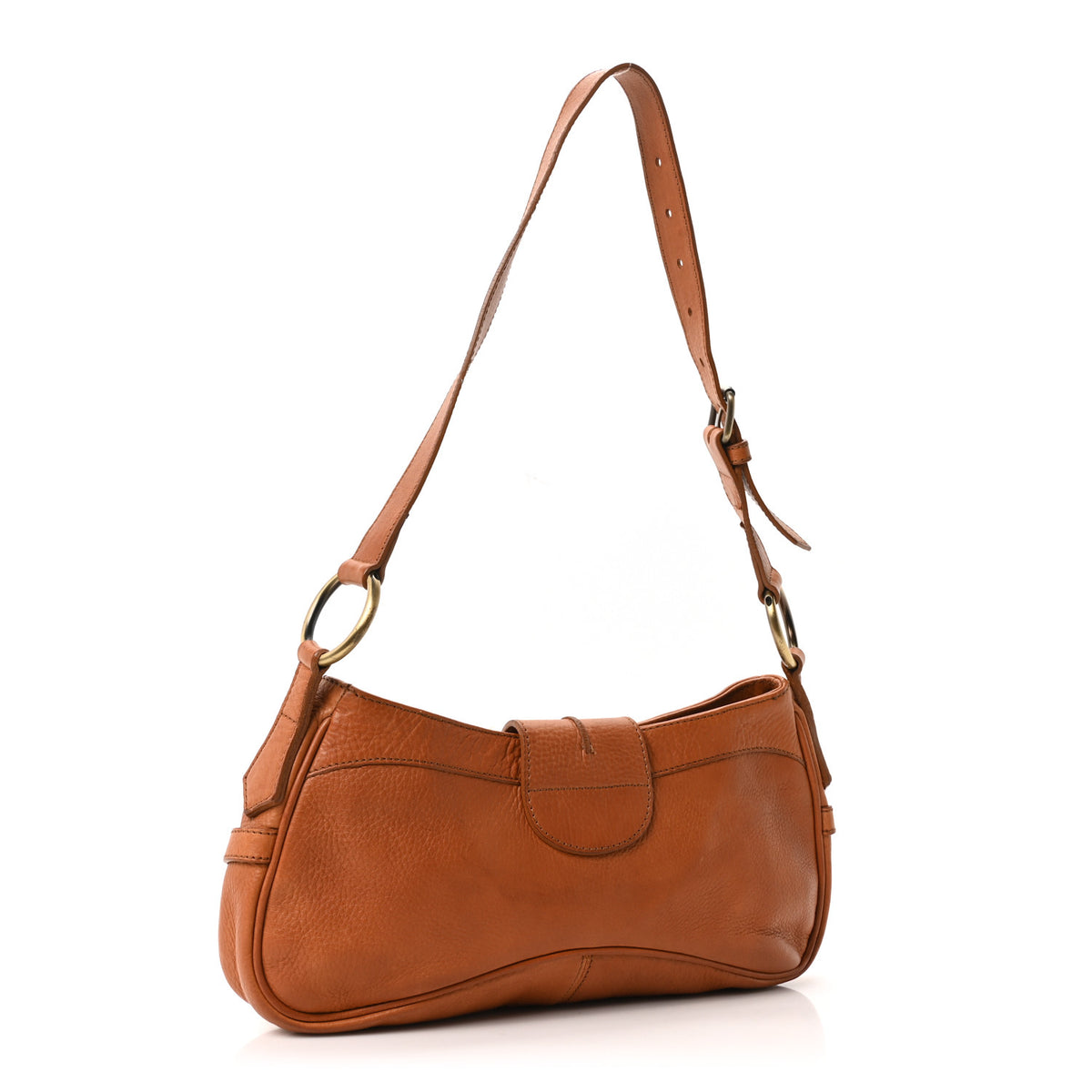 Burberry Grainy Calfskin Shoulder Bag Brown 3 of 9