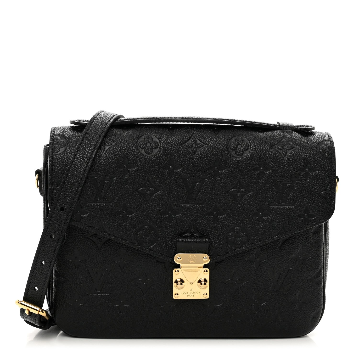 Louis Vuitton LOUIS VUITTON Empreinte Pochette Metis Black 2 of 9