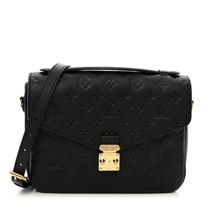 Louis Vuitton LOUIS VUITTON Empreinte Pochette Metis Black 2 of 9