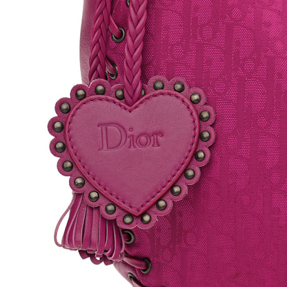 Christian Dior Monogram Ethnic Hobo Pink 8 of 12