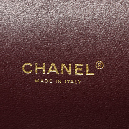 Chanel Lambskin Quilted Maxi Double Flap Black 6 of 15