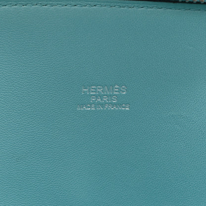 Hermes Taurillon Clemence Bolide 31 Bleu Atoll 6 of 10