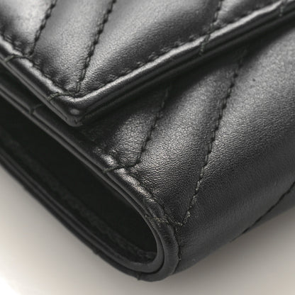 Gucci Calfskin Matelasse GG Marmont Wallet Black 7 of 8