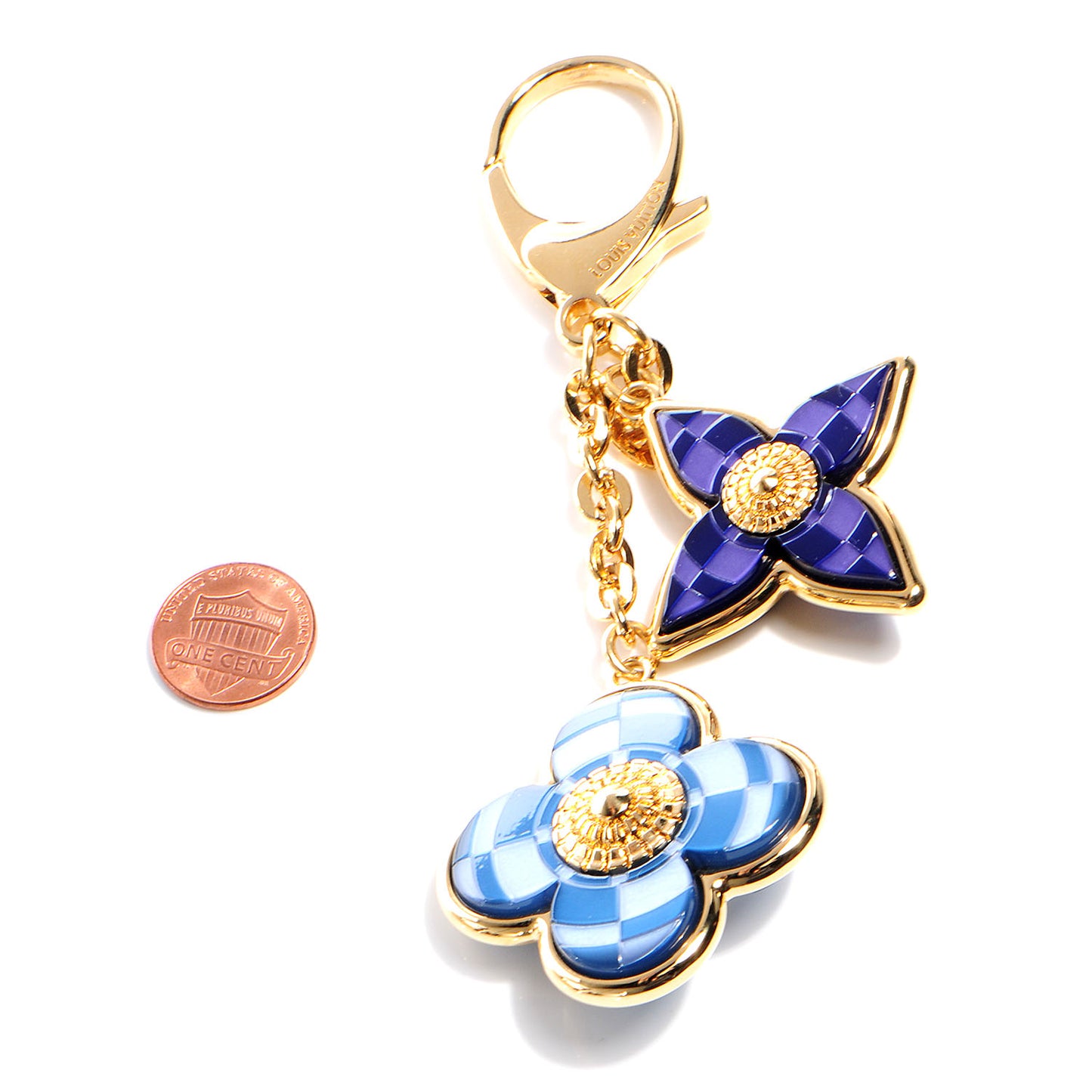 Mosaique Bag Charm Blue