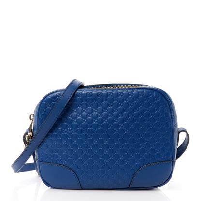 Gucci Soft Microguccissima Mini Bree Messenger Bag Caspian 1 of 11