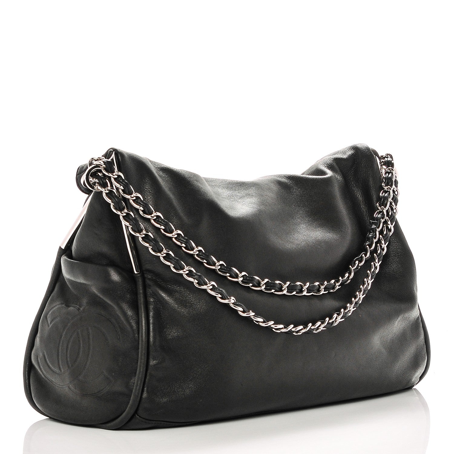 Chanel Lambskin Large Ultimate Soft Tote Black 3 of 8