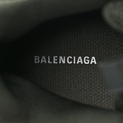 Balenciaga Fabric Mesh Faded Washed Mens Triple S Sneakers 44 Dark Green 6 of 7