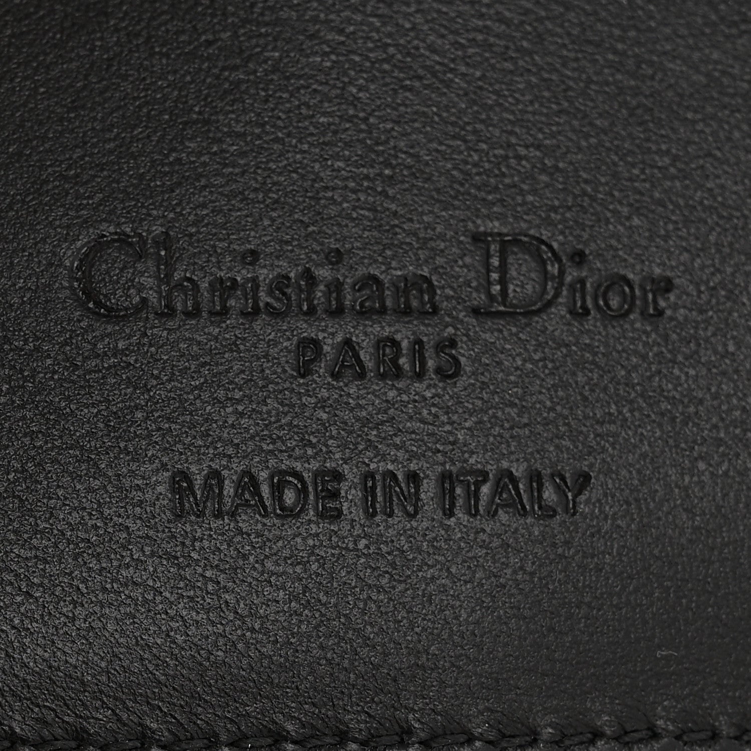 Christian Dior Lambskin Cannage Lady Dior Dahlia Wallet Black 6 of 9