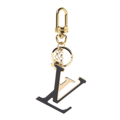 Louis Vuitton Metal Taurillon LV Capucines Bag Charm Key Holder Black 1 of 2