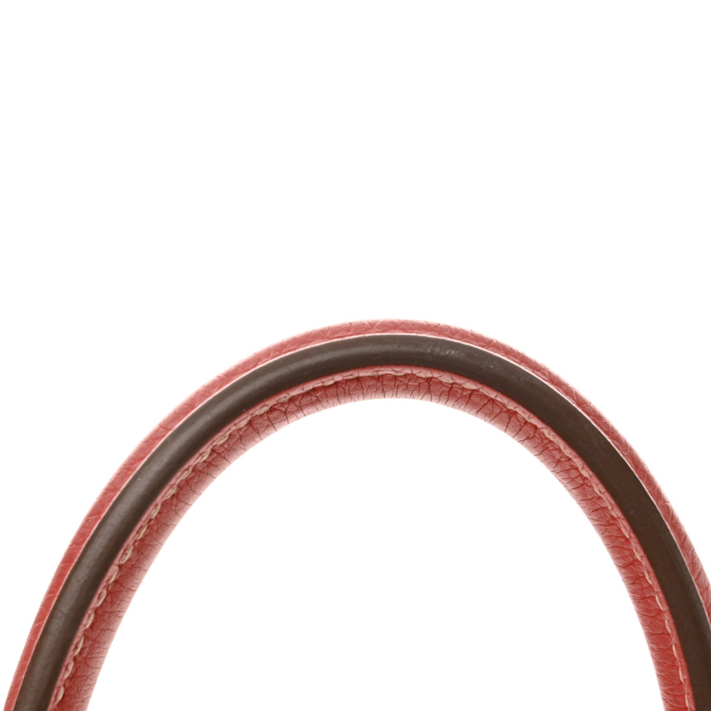 Taurillon Clemence Eclat Birkin 35 Sanguine White