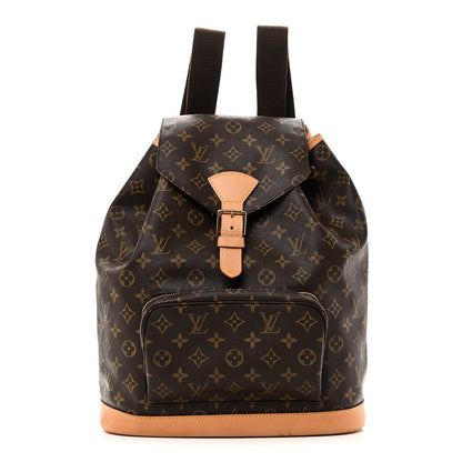 Louis Vuitton Monogram Montsouris GM Backpack 1 of 9
