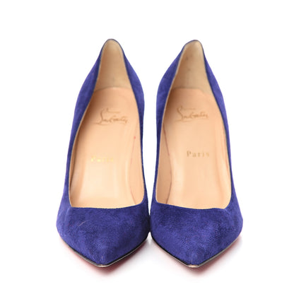 Christian Louboutin Veau Velours Decoltish 85 Pumps 37 Encre 2 of 10