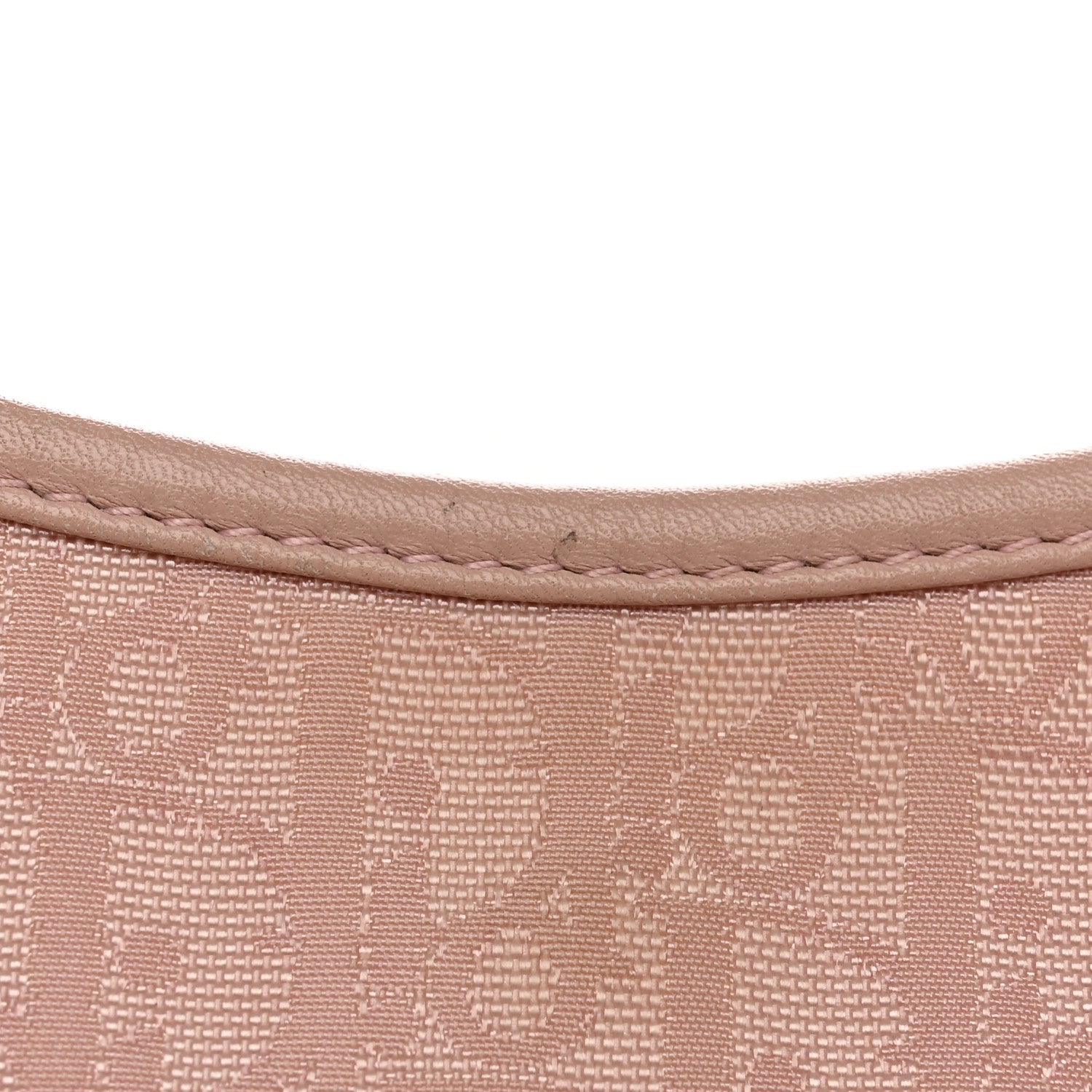 Christian Dior Nylon Monogram Lovely Hobo Rose Clair 19 of 23