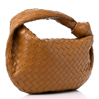 Bottega Veneta Nappa Intrecciato Teen Jodie Hobo Caramel 3 of 10