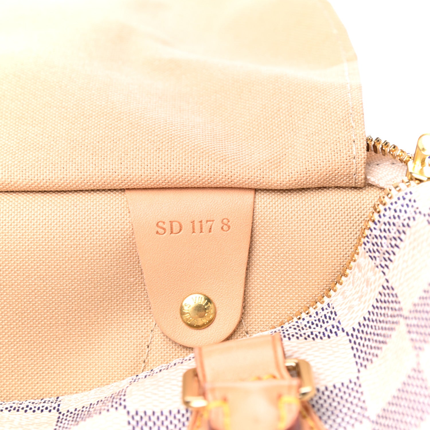 Louis Vuitton Damier Azur Speedy Bandouliere 25 7 of 11