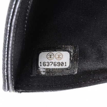 Chanel Caviar CC French Wallet Black 8 of 9