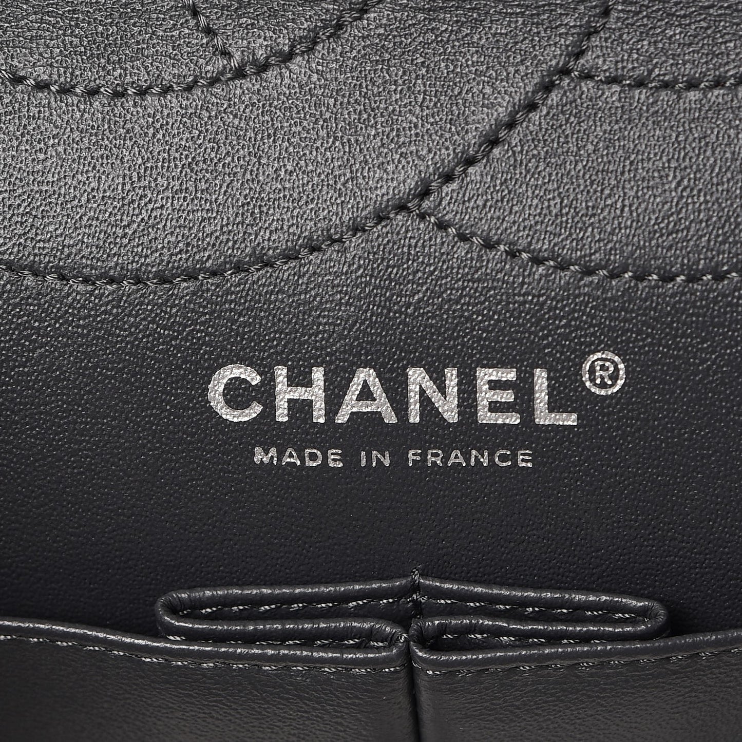 Aged Calfskin Quilted 2.55 Reissue 227 Flap Grey
