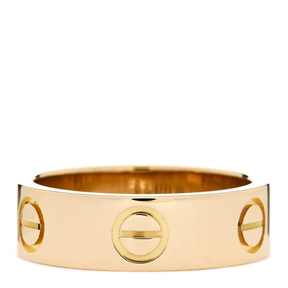 Cartier 18K Yellow Gold 5.5mm LOVE Ring 49 5 3 of 5