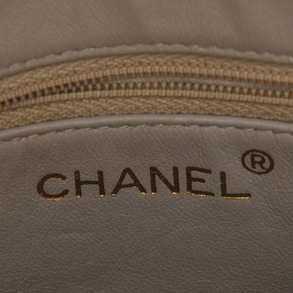 Chanel Lambskin Quilted Camera Case Beige 8 of 10