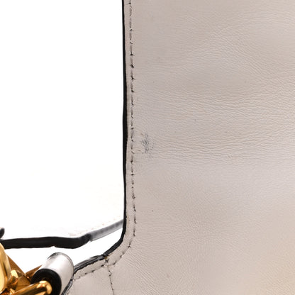 Fendi Nappa FF 1974 Embossed Baguette White 12 of 23