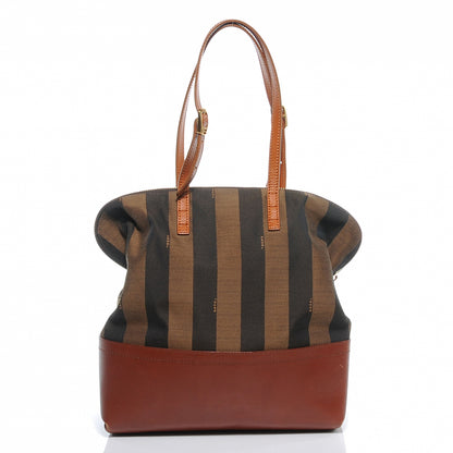 Fendi Pequin Cuoio Vegetale 2Bag Tobacco Cuoio Miele Vacchetta 4 of 9