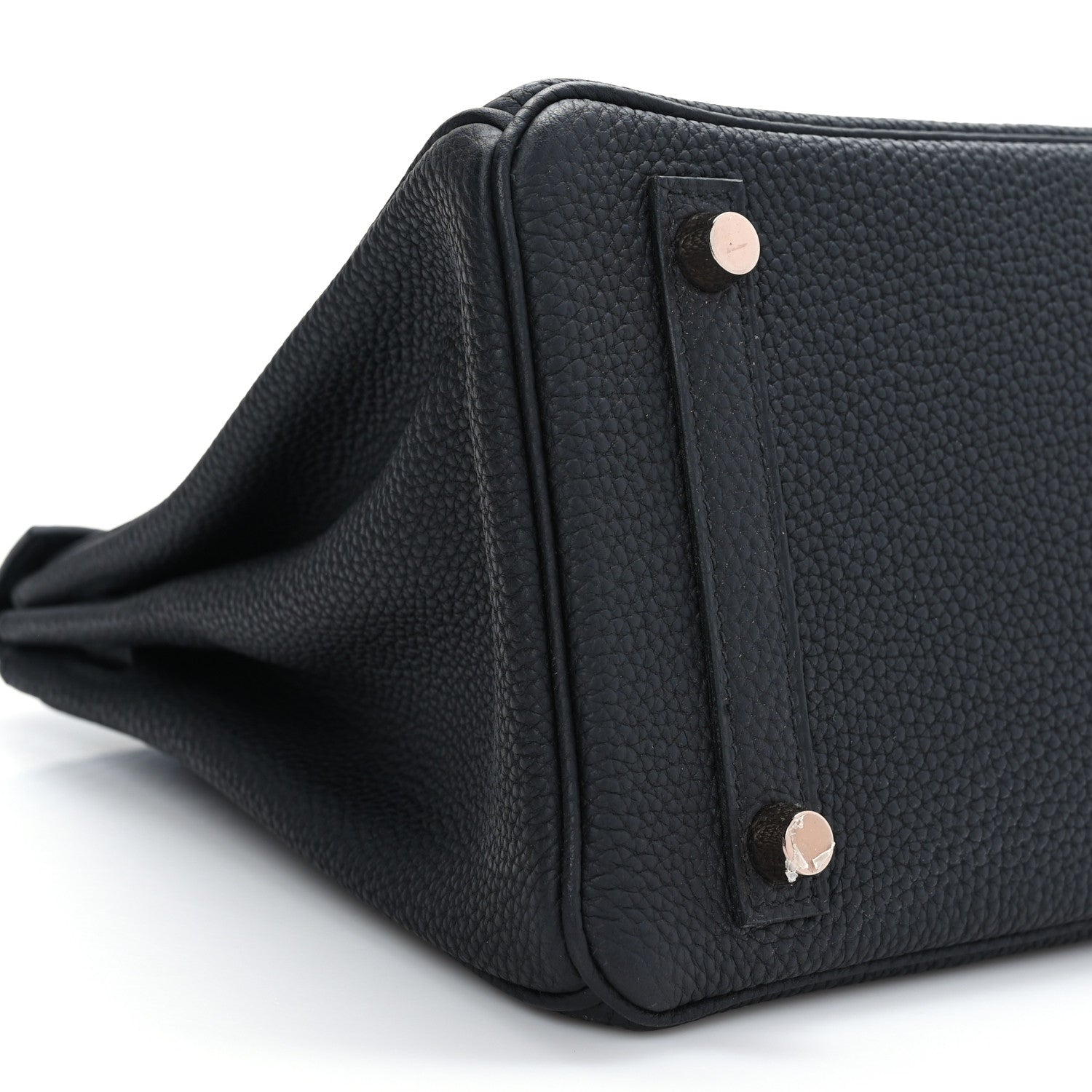 Hermes Togo Birkin 25 Black 8 of 9