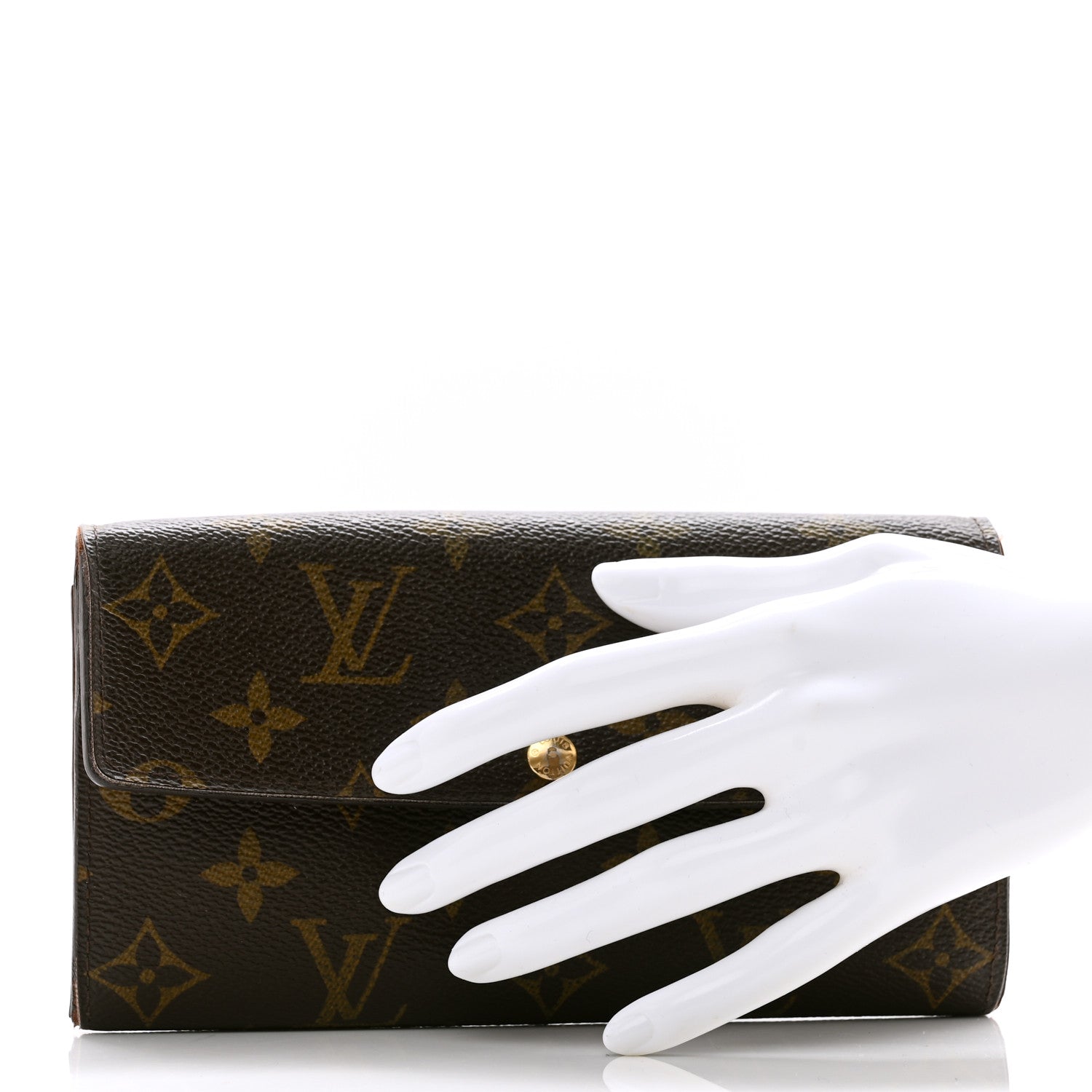Louis Vuitton Monogram Sarah Wallet 2 of 9