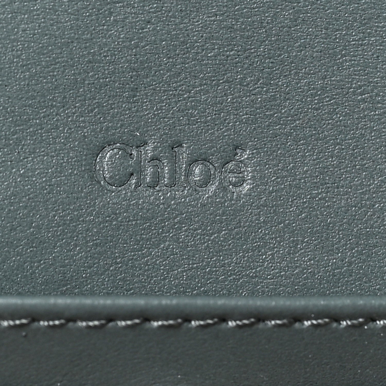 Chloe Smooth Calfskin Chloe Long Wallet Cloudy Blue 6 of 6
