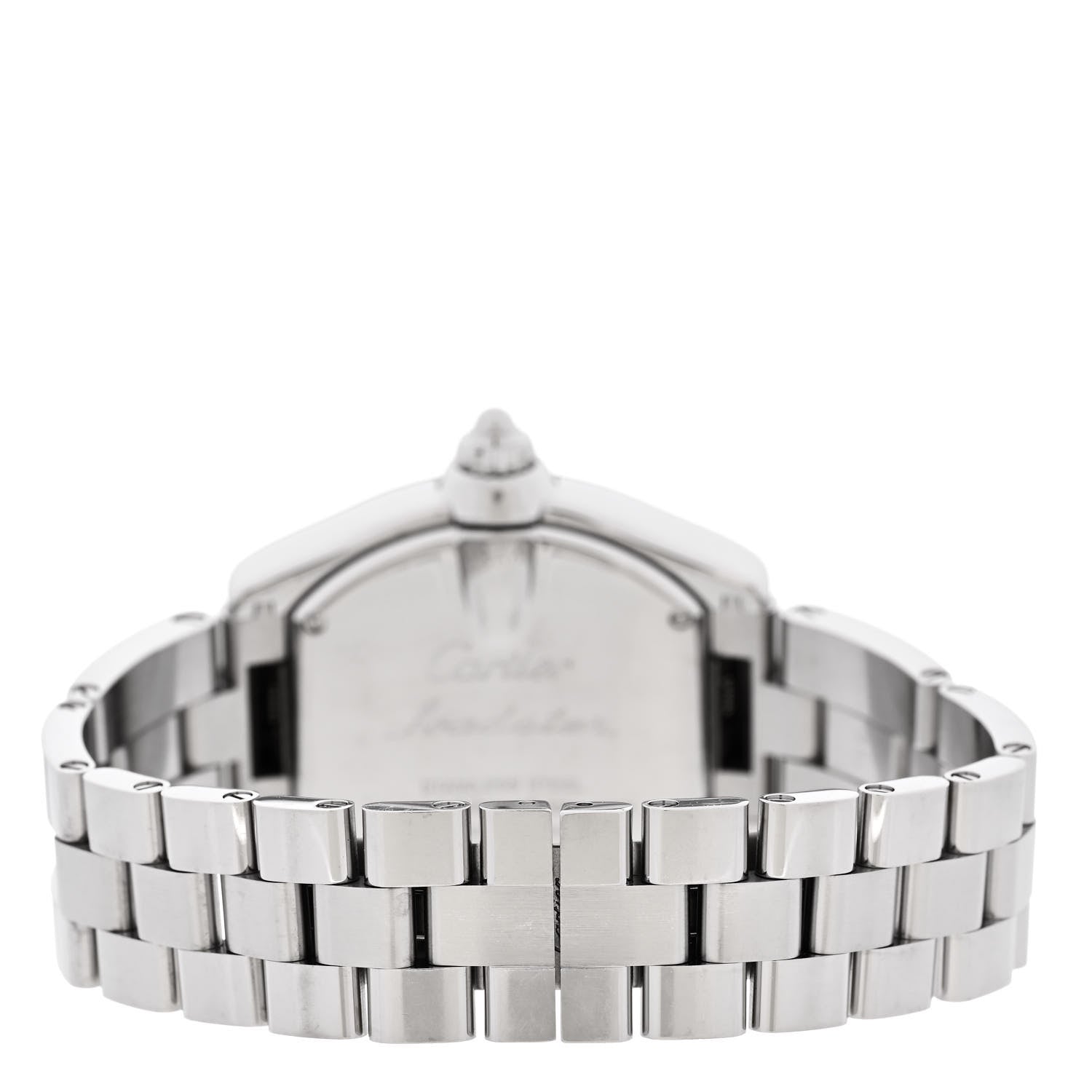 Cartier Stainless Steel 31mm Roadster Quartz Watch Pink 3 of 6