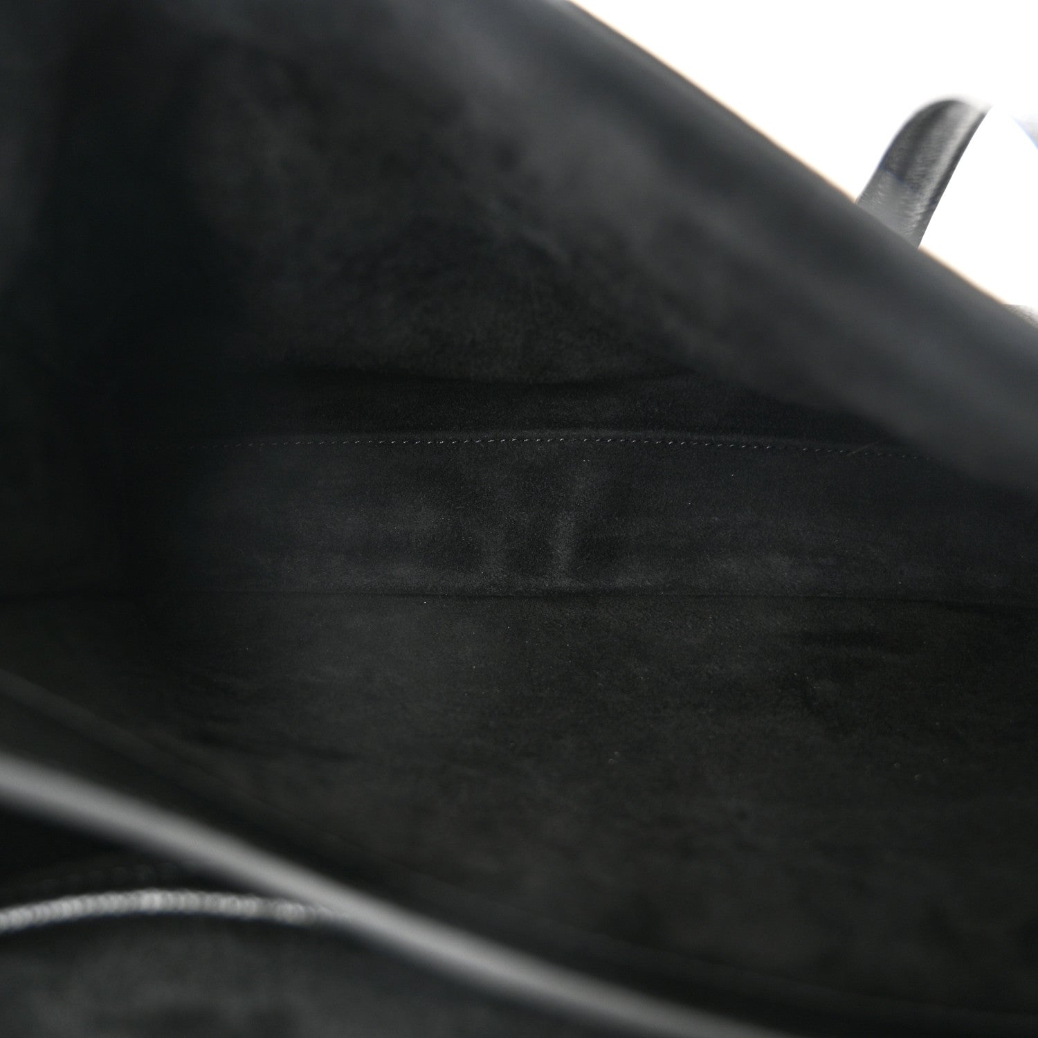Celine Supple Grained Calfskin Medium Soft 16 Bag Black 4 of 9