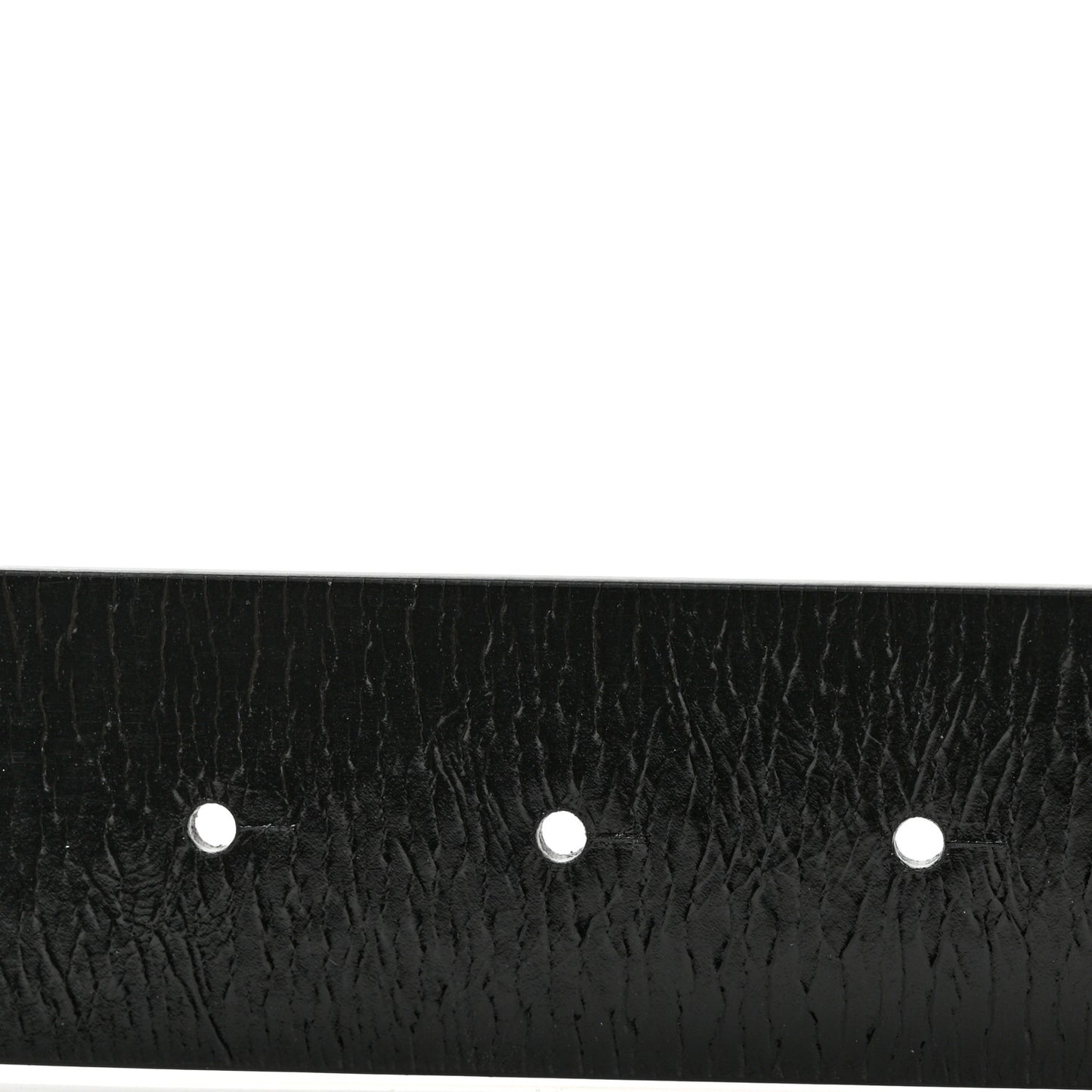 Patent Calfskin CC Reversible Belt 85 34 Black White