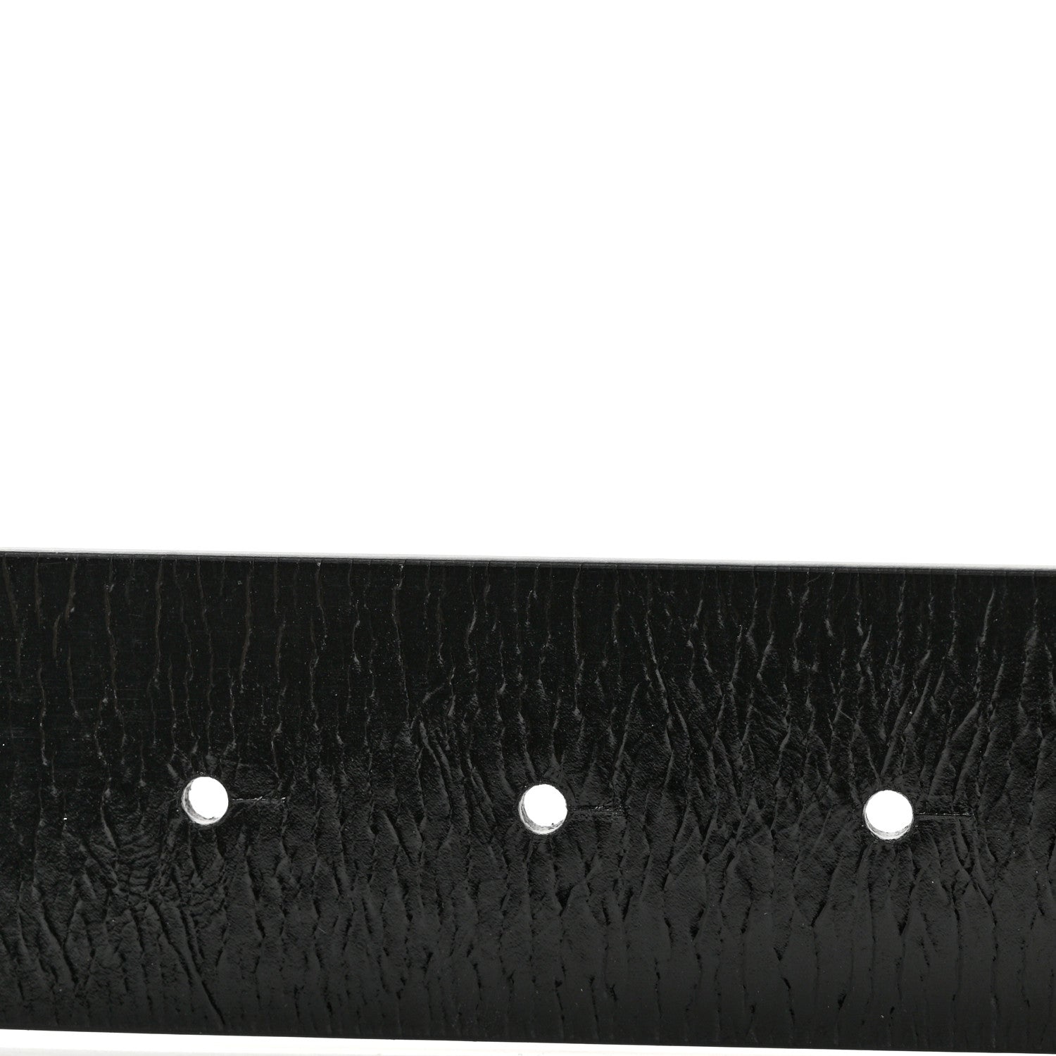 Chanel Patent Calfskin CC Reversible Belt 85 34 Black White 4 of 5