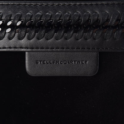Stella McCartney Velvet Mini Falabella GO Backpack Black 6 of 9