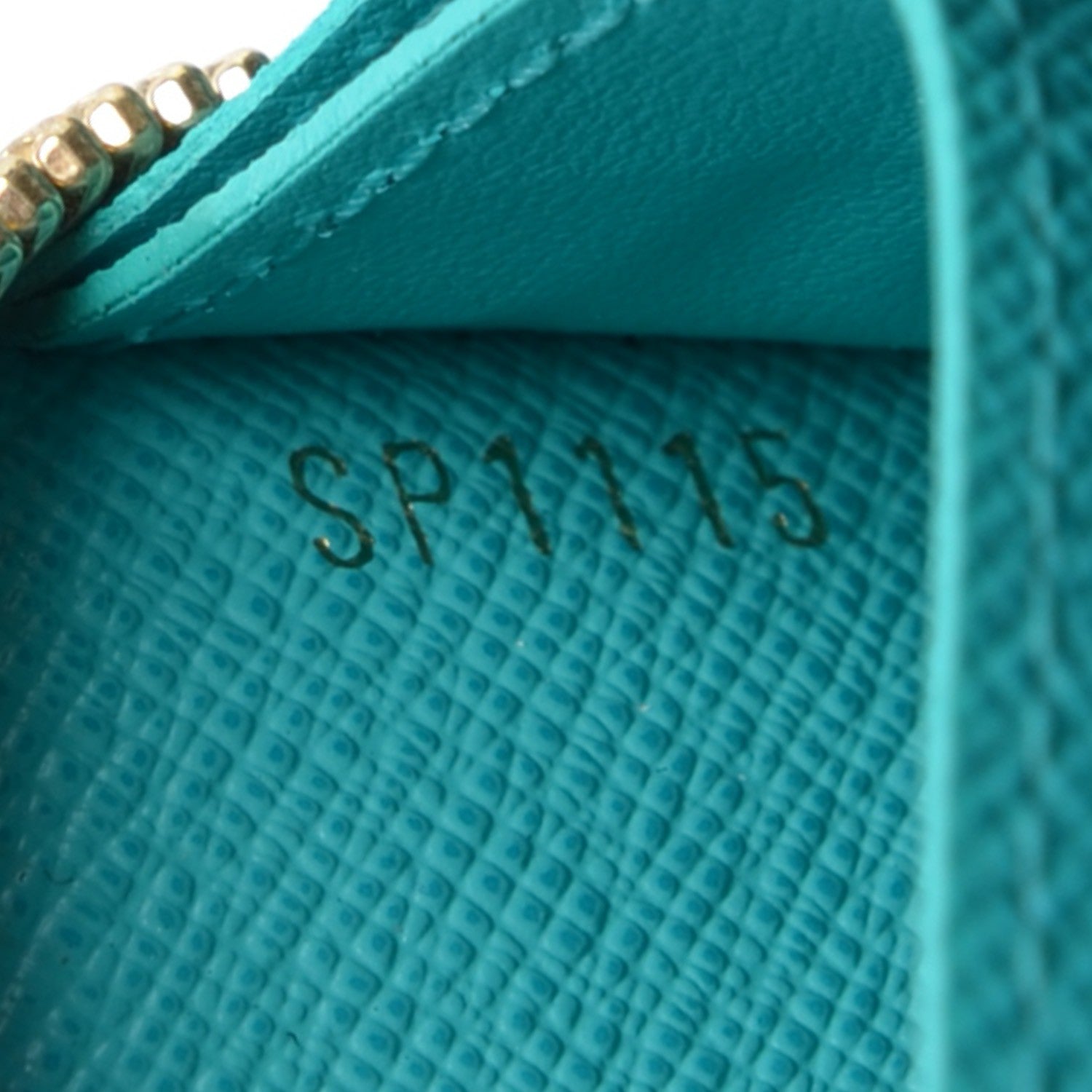 Louis Vuitton Monogram Clemence Wallet Turquoise 7 of 7