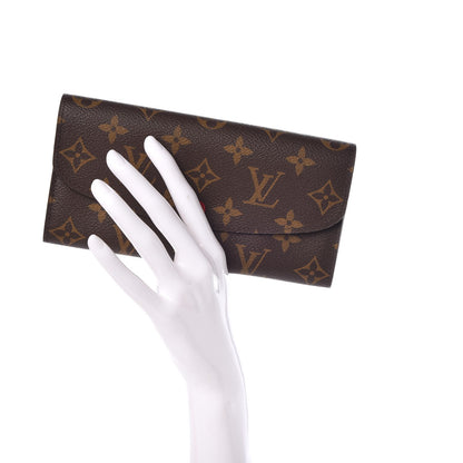 Louis Vuitton Monogram Emilie Wallet Red 2 of 8
