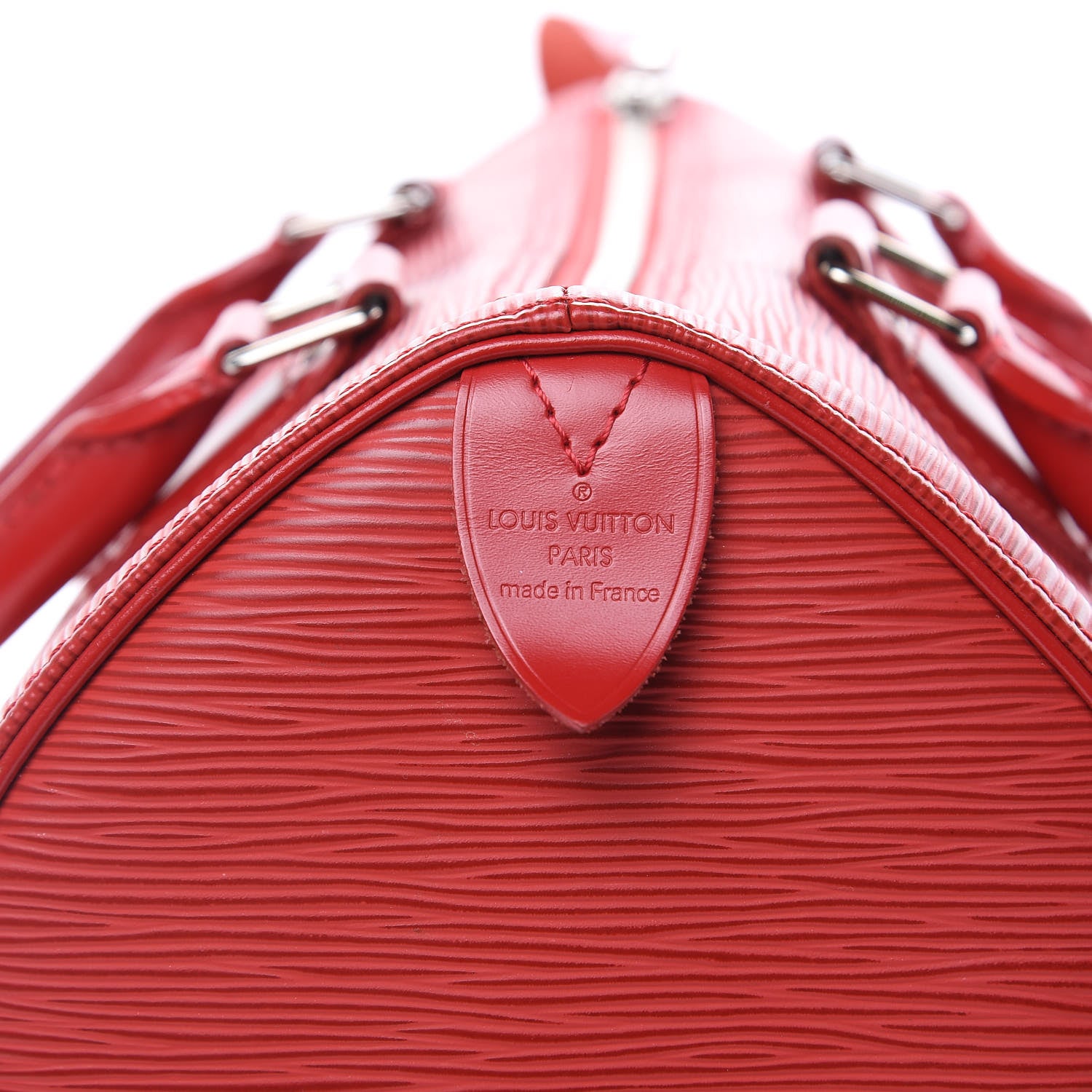 Louis Vuitton Epi Speedy 25 Rouge 6 of 18