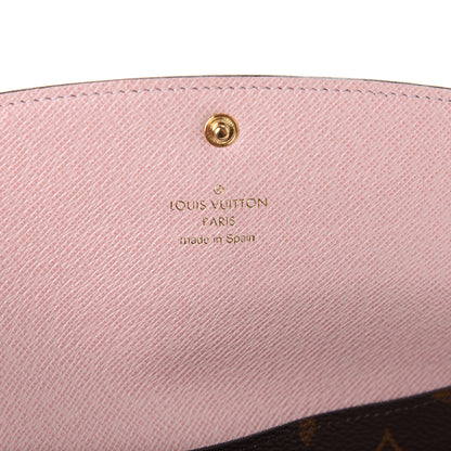 Louis Vuitton Monogram Emilie Wallet Rose Ballerine 5 of 5