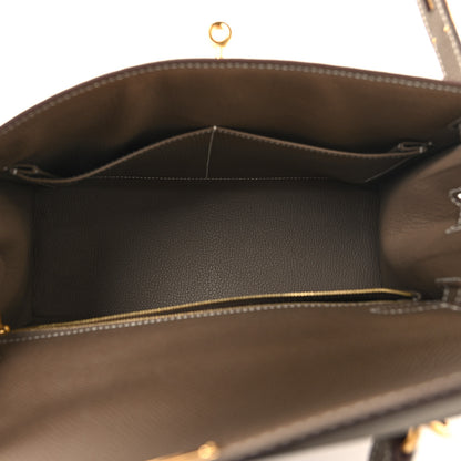 Hermes Epsom Kelly Sellier 28 Etoupe 5 of 11