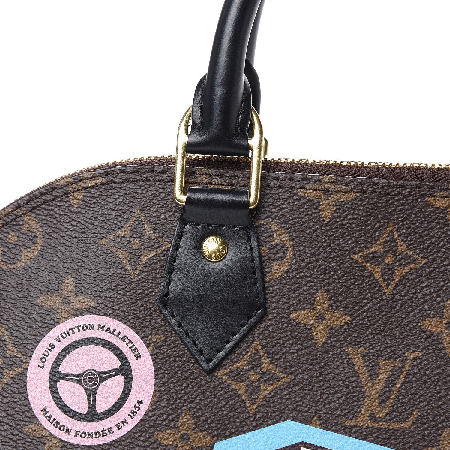 Louis Vuitton Monogram World Tour Alma PM 10 of 10
